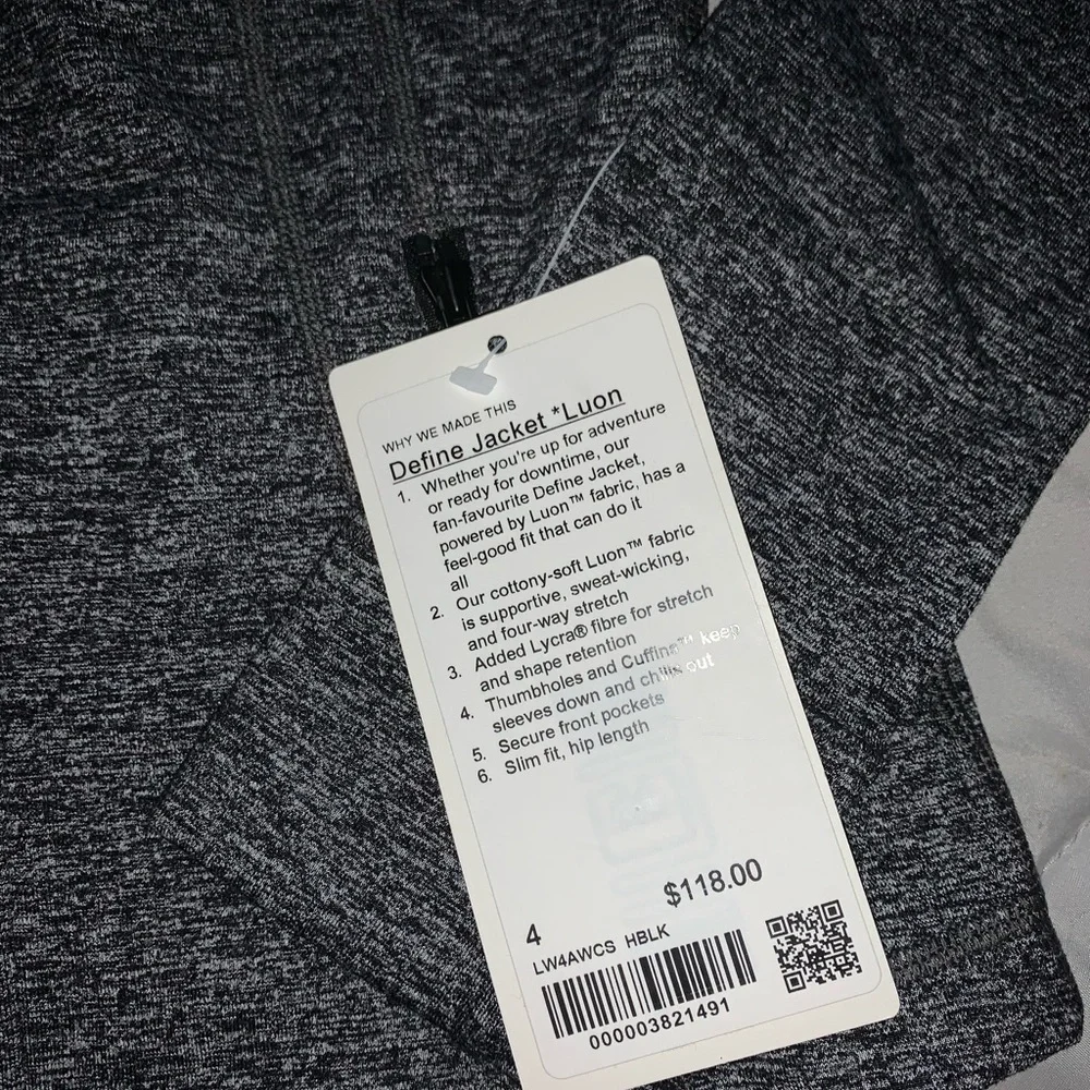 Lululemon Define Jacket - Picture 2 of 3